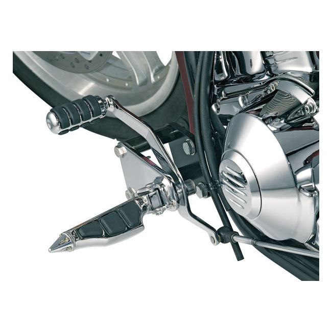 Kuryakyn Round Shift Peg Covers Chrome – Fits: All 2002–2008 VTX1800. 2003–2009…