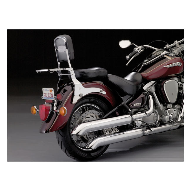 National Cycle NC Paladin® Back Rest Chrome – Honda: 2002–2006 VTX1800C (Specs 1; 2…