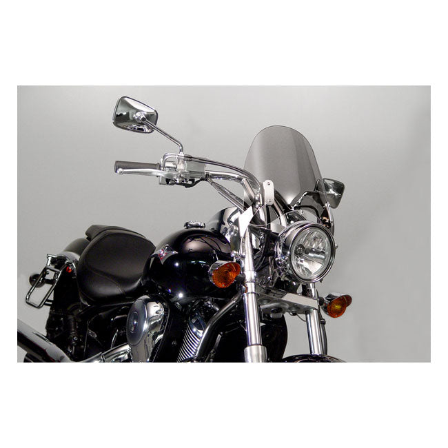 National Cycle NC SwitchBlade® Quick Release Windshield Deflector™ Tint – Honda: 2010–2014 VT1300CS Sabre…