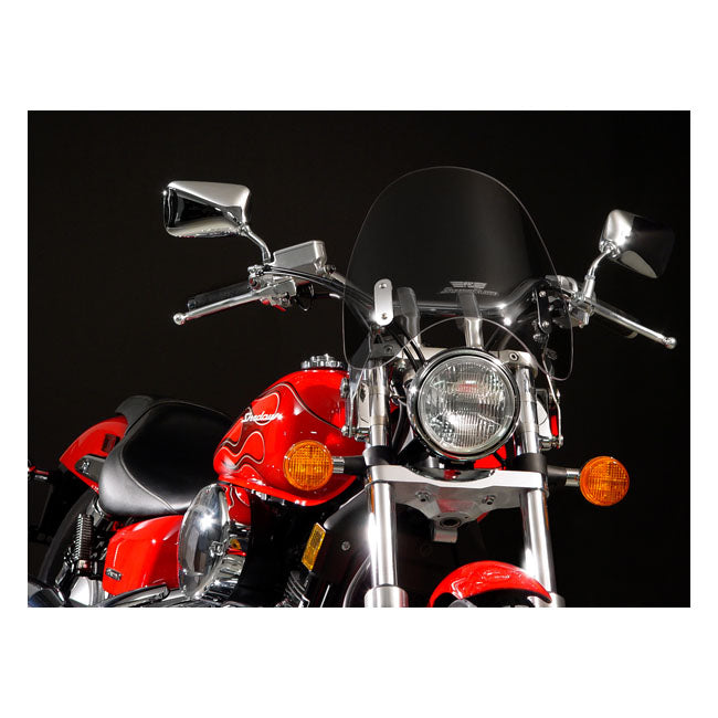 National Cycle NC SwitchBlade® Quick Release Windshield Deflector™ Tint – Honda: 2010–2014 VT1300CS Sabre…