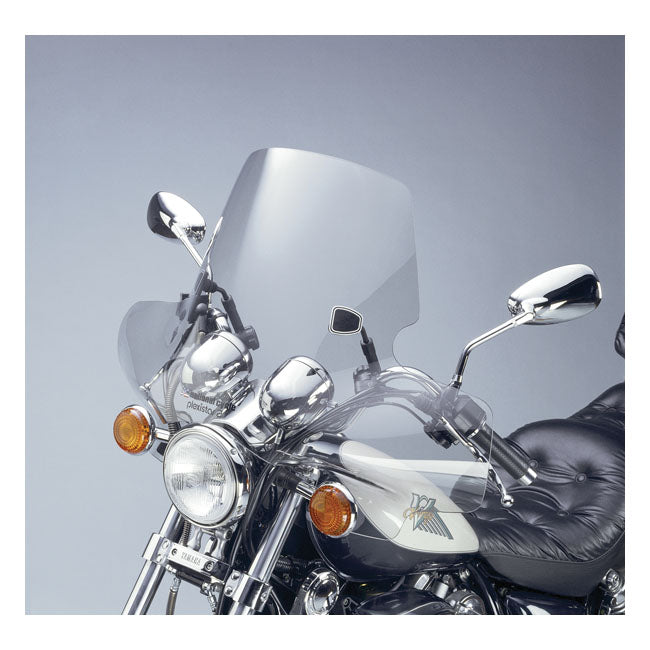 National Cycle NC Plexistar™ 2 Windshield - Clear – Ducati: 2002–2005 Monster 1000 I.E.…