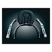 Kuryakyn ''Revolution'' Driver Backrest, Black and Chrome – 2012–2017 Honda Gold Wing GL1800 Models
