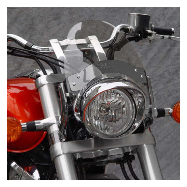 National Cycle Flyscreen® Ls Light Tint, Chrome – Bmw: 1995 R100m Mystic; 1988–1994 R100r…