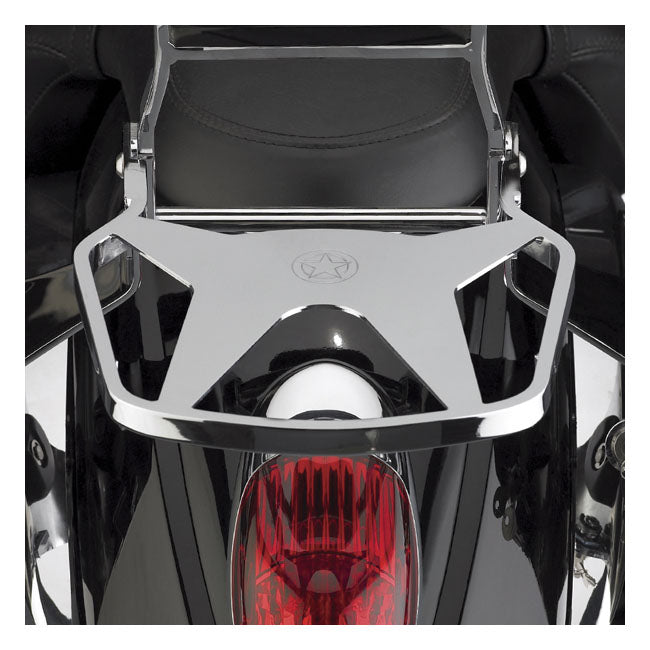 National Cycle NC Paladin® Luggage Rack, Chrome – Honda: 2002–2006 VTX1800C (Specs 1; 2…