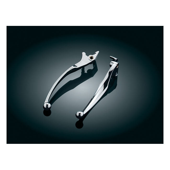 Kuryakyn Wide Style Levers Chrome – Honda: 2001–2017 GL1800 Gold Wing &…