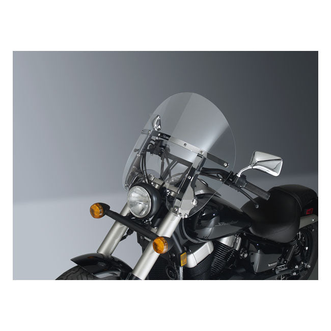 National Cycle NC SwitchBlade® Quick Release Windshield Chopped™ Clear – Honda: 2000–2007 VT1100C2 Shadow Sabre…