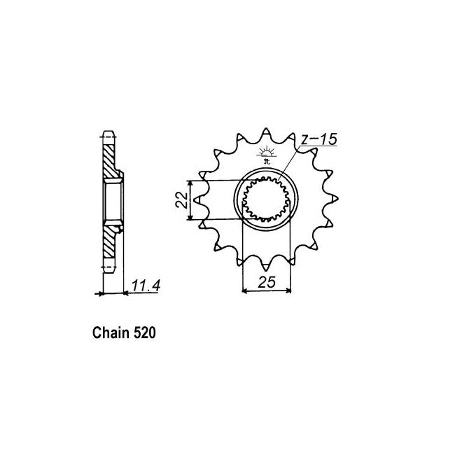 JT Sprockets JT Front Sprocket 1902.17 – KTM: 2008–2009 690 SM