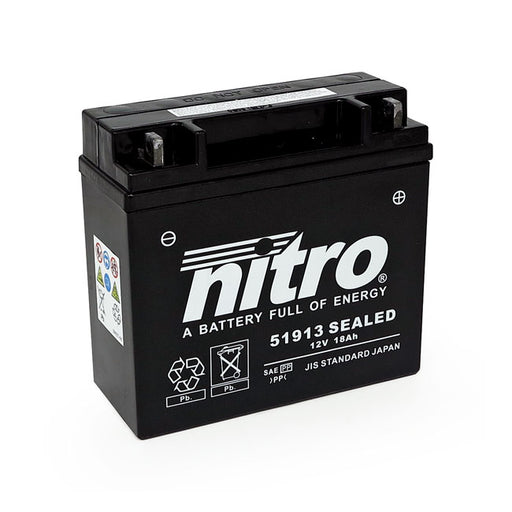 Nitro Sealed 51913 AGM Battery – BMW: 1978–1985 R 45; 1978–1985 R 45N…
