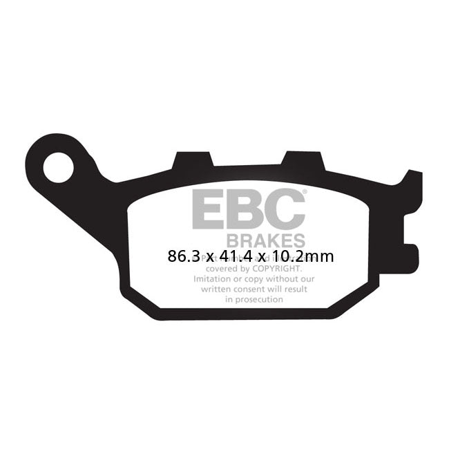 EBC Organic Brake Pads – Rear: Honda: 1993–1997 CB 1000 F; 2013…