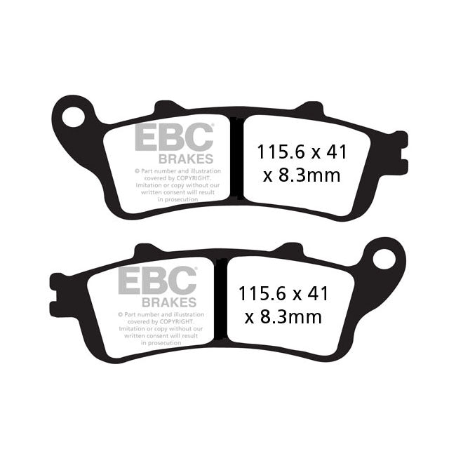 EBC Double-H Sintered Brake Pads – Front: Honda: 2000–2003 CB 1100 S X11…