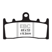 EBC Organic Brake Pads – Front: Kawasaki: 1999–2002 GPZ 900 R ZX…