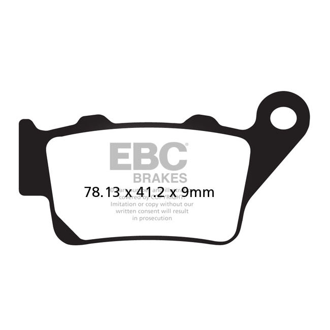 EBC Organic Brake Pads – Rear: Aprilia: 2013–2016 Caponord 1200…