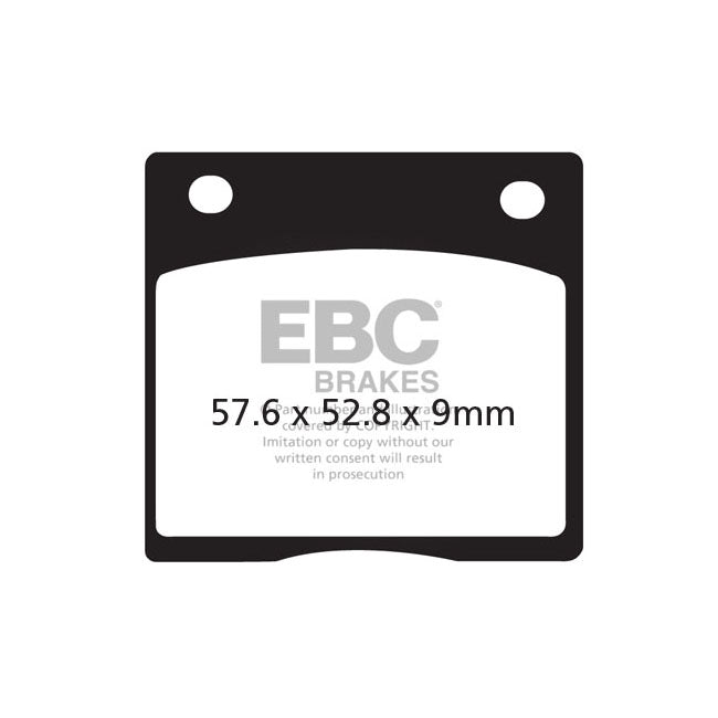 EBC Organic Brake Pads – Rear: Kawasaki: 80 Z 1000 H1; 1979–1982…