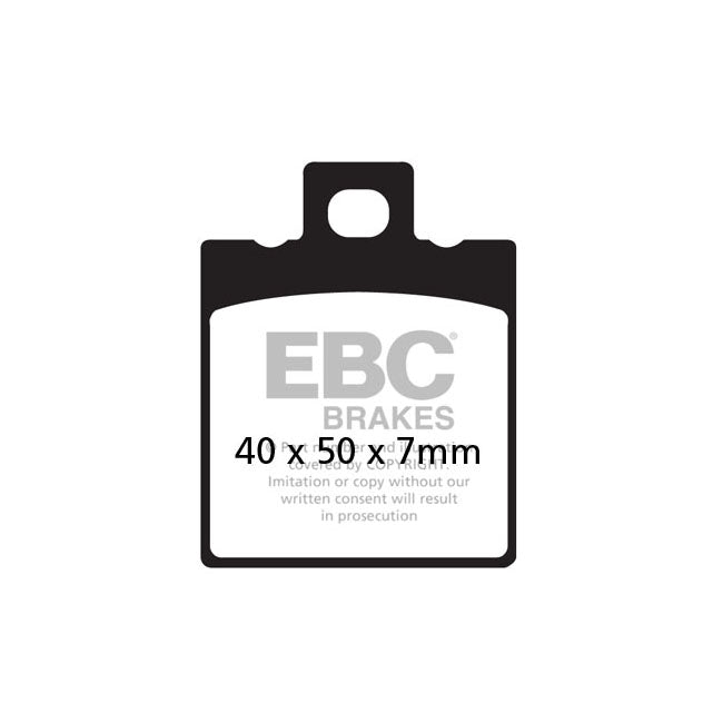 EBC Double-H Sintered Brake Pads – Front: Ducati: 75 500 GTL; 1977 500 GTV…