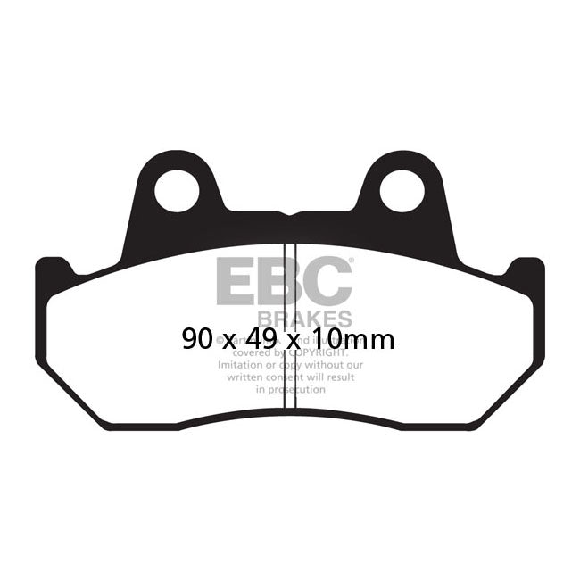 EBC Organic Brake Pads – Front: Honda: 1980–1983 CB 1100 R…