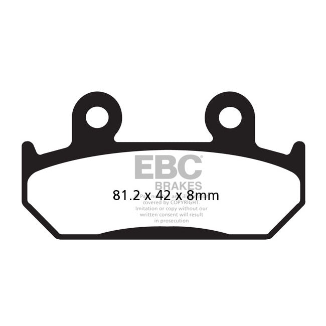 EBC Organic Brake Pads – Front: Honda: 1986–1988 CB 450 SG/SJ…
