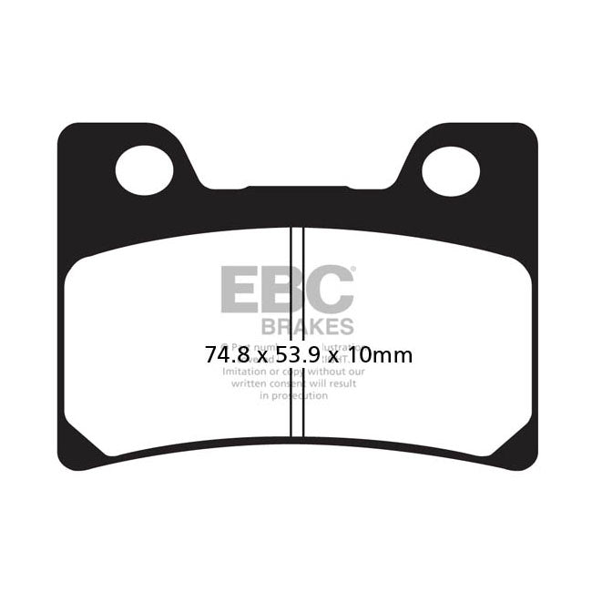 EBC Organic Brake Pads – Front: Yamaha: 1991–1993 FZR 1000 EX UP…