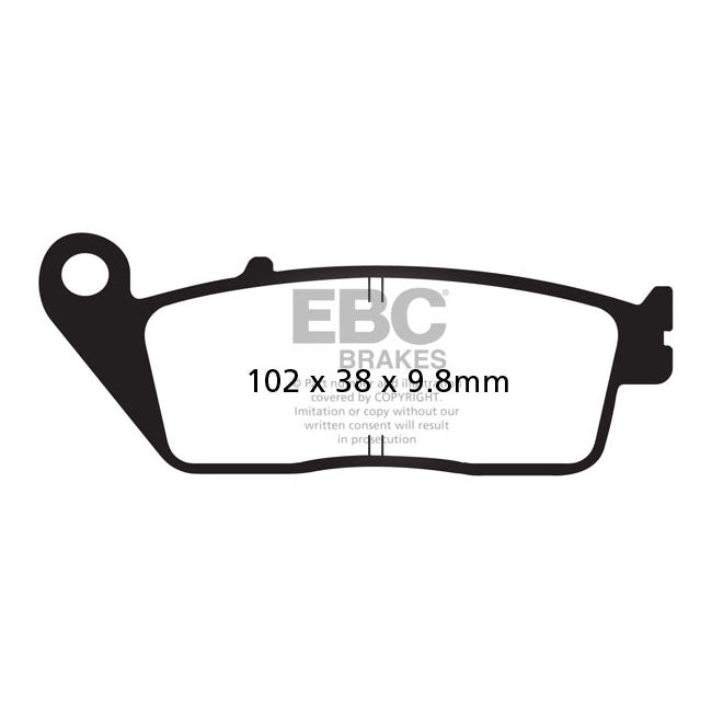 EBC Double-H Sintered Brake Pads – Front: Honda: 2001–2005 CB 400 SS…