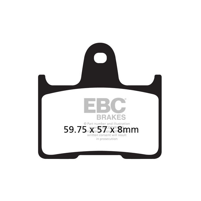 EBC Brake Pad Set. Organic – Rear: 2014–2022 XL Sportster; Rear:…