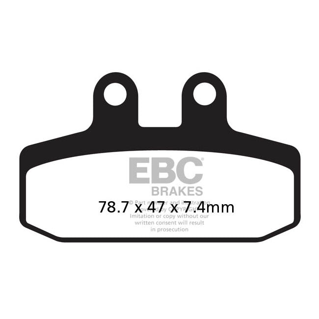EBC Organic Brake Pads – Front: Honda: 1997–2000 CMX 250 Rebel…