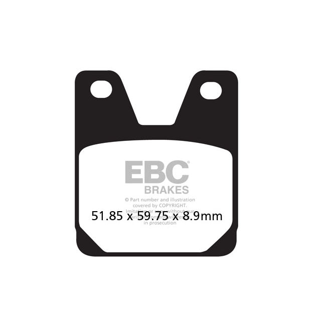 EBC Double-H Sintered Brake Pads – Rear: Yamaha: 00 XJR 1300; 1998–2001…