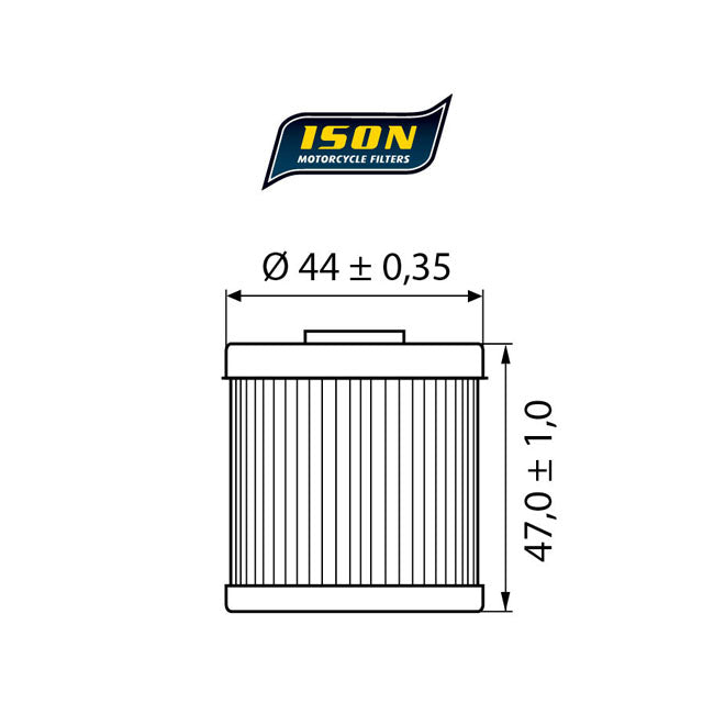 ISON 563 Oil Filter – Aprilia: 2006–2013 RXV 450; 2006–2013…