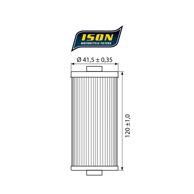 ISON 161 Oil Filter – BMW: 1978–1985 R 45 450cc; 1978–1985 R…