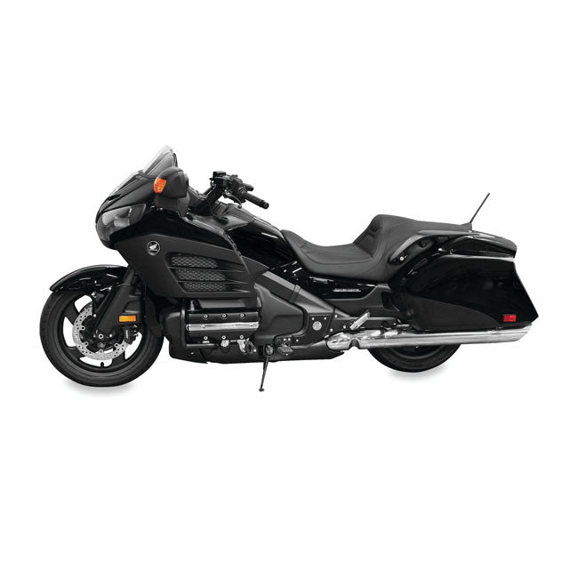 Mustang Tripper Fastback Seat Plain Black – 2013–2017 Honda Gold Wing F6B