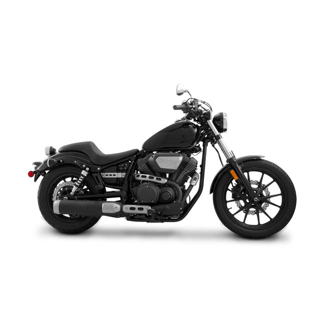 Mustang 1-P Tripper Fastback Seat Plain Black – 2014–2020 Yamaha Bolt