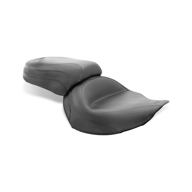 Mustang Wide Touring Vintage Solo Seat Plain Black – 2006–2010; 2012–2015 Yamaha Roadliner…