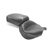 Mustang 2-P Wide Touring Vintage Seat Plain Black – Kawasaki: 2004–2010 Vulcan 2000…