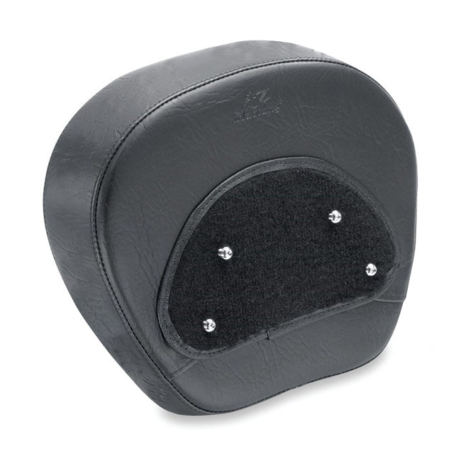 Mustang Wide Vintage Sissy Bar Pad Plain Black – Kawasaki Vulcan 2000 & Nomad 1600