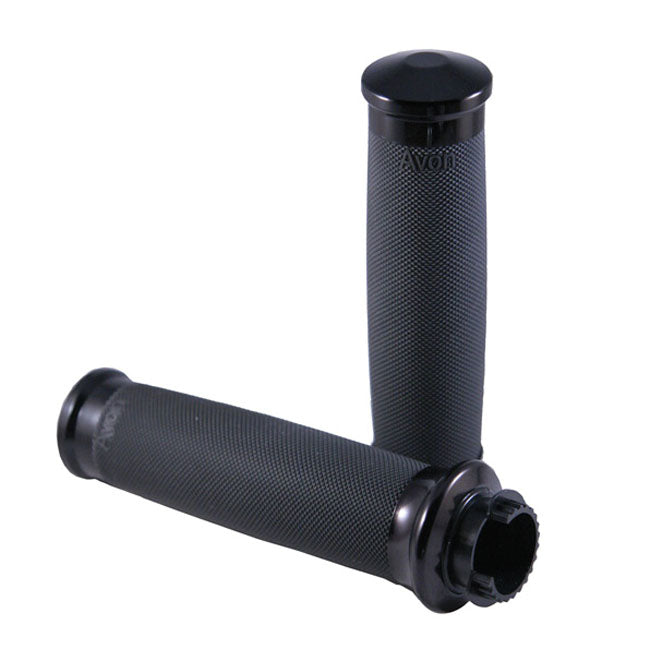 Avon Grips Mt Custom Contour Grips Black Anodised
