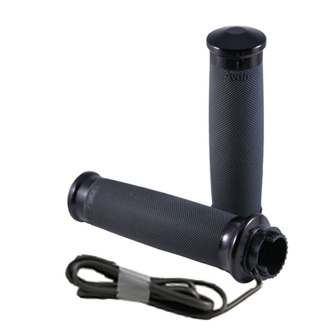 Avon Grips Mt Custom Contour Heated Grips Black Anodised