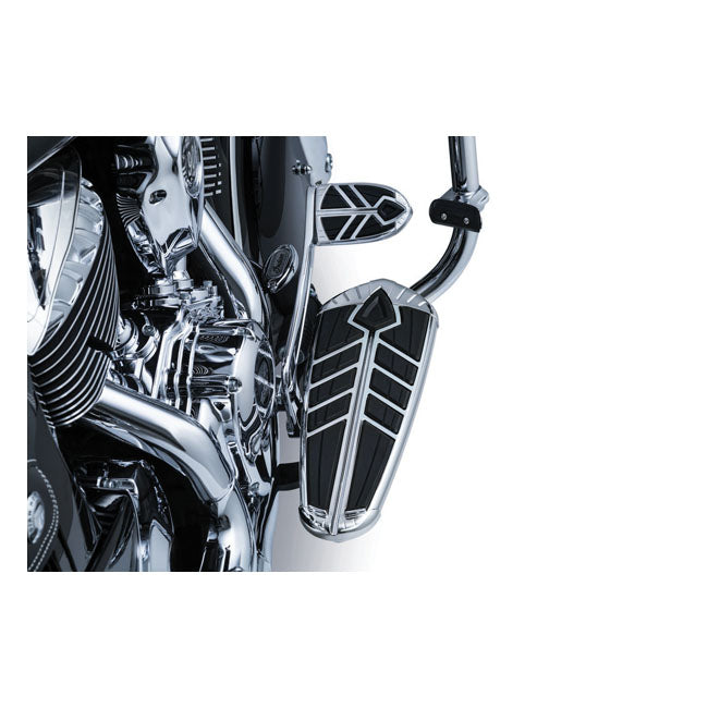 Kuryakyn Spear Driver Floorboard Inserts Chrome – 2014–2020 Indian