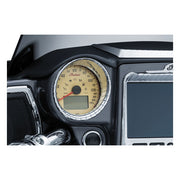 Kuryakyn Aztec Gauge Cluster Accents – 2017–2020 Indian Chieftains; Roadmasters