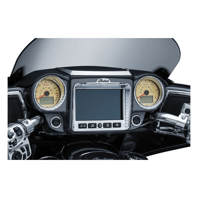 Kuryakyn Aztec Stereo Accent – 2017–2020 Indian Chieftains; Roadmasters