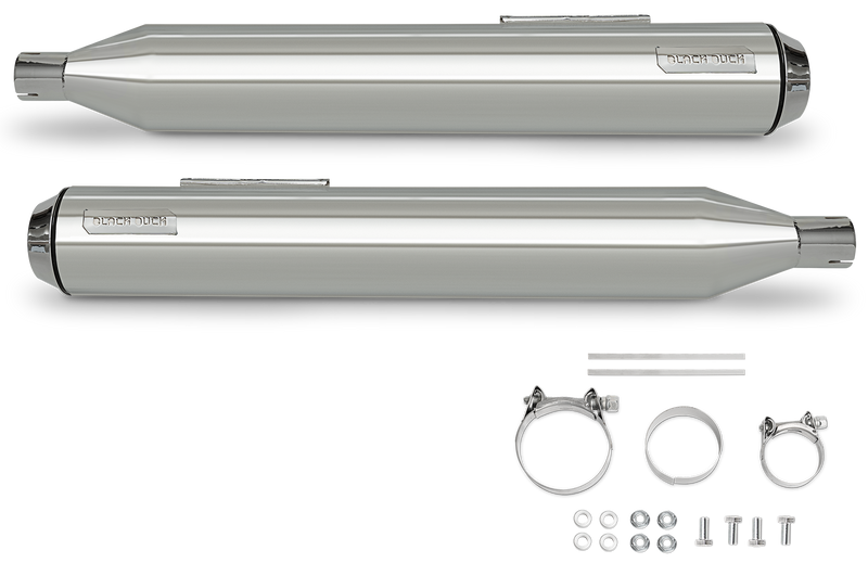 BD Bombardier Slip-On Chrome FLH/T17-Up