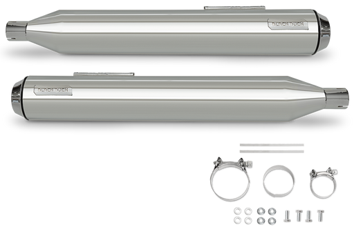 BD Bombardier Slip-On Chrome FLH/T17-Up