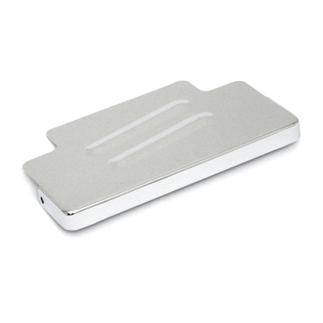 MCS Battery Top Cover. Chrome – 1991–1996 Dyna