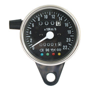 MCS LED Mini Speedo 2:1 Kmh. Chrome with Black Face Plate – Most Models with Front Wheel Drive; Some…