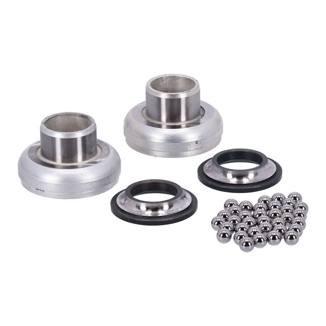 Samwel Frame Neck Ball Bearing & Race Kit – All 1940–1952 WL; G 45" Flathead Models