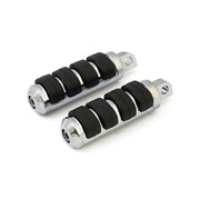 MCS Comfort Foot Pegs. Small Diameter. Chrome – All Traditional H-D Male Mount