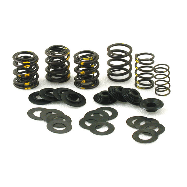 S&S Valve Spring Kit. Steel Top Collars .590" Lift – L1981–1984 Shovelhead; All S&S Sh…
