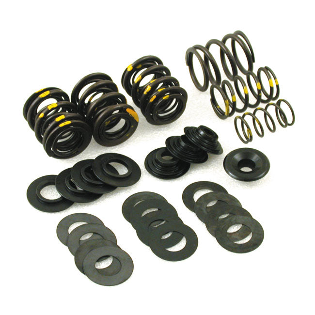S&S Valve Spring Kit. Steel Top Collars .590" Lift – L1981–1984 Shovelhead; All S&S Sh…