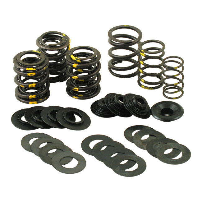 S&S Valve Spring Kit. Steel Top Collars .590" Lift – L1981–1984 Shovelhead; All S&S Sh…