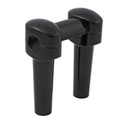 MCS Widow Riser Set. 5" Rise. Black – Most 73-Up H-D with 3.5" Riser Spacing…