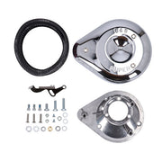 Teardrop Air Cleaner Assembly. Chrome – 1966–1984 Big Twin; 1957–1985 XL…