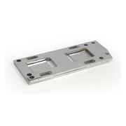 MCS 4-Speed Transmission Mount Plate. Chrome – 1936–1986 4-Speed Big Twin