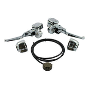 MCS Handlebar Control Hydr. Clutch Conversion Kit. Chrome – 1996–2006 Softail; 1996–2005 Dyna.…